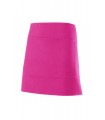 Delantal corto 404205 unisex. Con bolsillo. Velilla fucsia