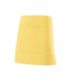 Delantal corto 404205 unisex. Con bolsillo. Velilla amarillo