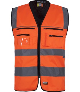 Chaleco de alta visibilidad con tejido oxford C2901. Workteam2
