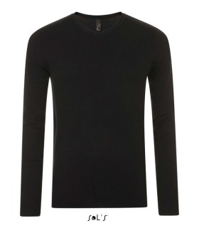 Jersey GLORY MEN 01710 cuello en pico y  de punto. SOLS