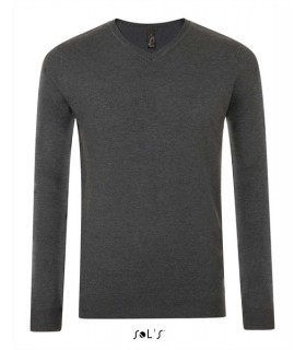 Jersey GLORY MEN 01710 cuello en pico y  de punto. SOLS