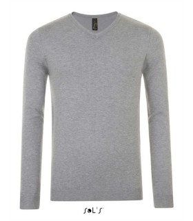 Jersey GLORY MEN 01710 cuello en pico y  de punto. SOLS