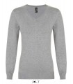 Jersey GLORY WOMEN 01711 cuello en pico y  de punto. SOLS