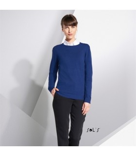 Jersey GINGER WOMEN 01713 cuello redondo y de punto. SOLS