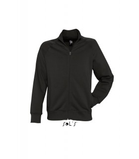 Sudadera SUNDAE MEN 47200 con cremallera. SOLS