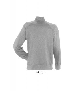 Sudadera SUNDAE MEN 47200 con cremallera. SOLS