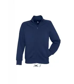 Sudadera SUNDAE MEN 47200 con cremallera. SOLS