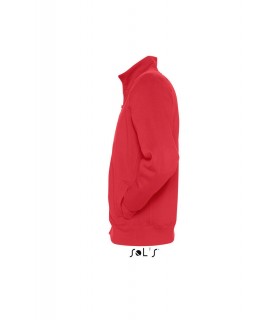 Sudadera SUNDAE MEN 47200 con cremallera. SOLS