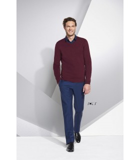 Jersey GLORY MEN 01710 cuello en pico y  de punto. SOLS