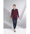 Jersey GLORY WOMEN 01711 cuello en pico y  de punto. SOLS