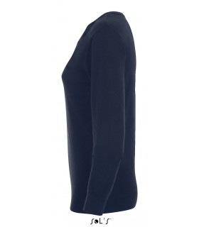 Jersey GLORY WOMEN 01711 cuello en pico y  de punto. SOLS