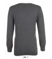 Jersey GLORY WOMEN 01711 cuello en pico y  de punto. SOLS