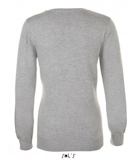 Jersey GLORY WOMEN 01711 cuello en pico y  de punto. SOLS
