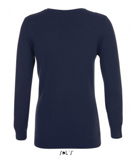 Jersey GINGER WOMEN 01713 cuello redondo y de punto. SOLS