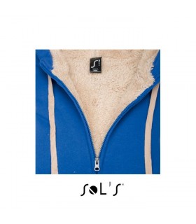 Sudadera SHERPA 00584 Unisex con cremallera. SOLS