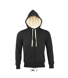 Sudadera SHERPA 00584 Unisex con cremallera. SOLS