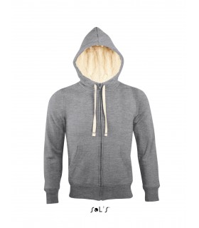 Sudadera SHERPA 00584 Unisex con cremallera. SOLS