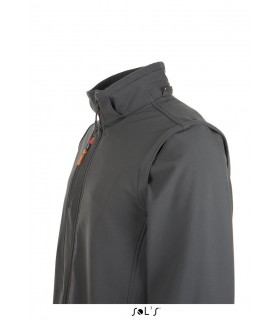 Chaqueta TRANSFORMER 01647 softshell desmontable. SOL´S