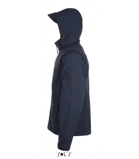 Chaqueta TRANSFORMER 01647 softshell desmontable. SOL´S