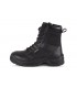 Bota P3007 de piel. Cremallera lateral y cordones. Workteam