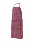 Delantal con peto PIMENTON unisex. Con 2 bolsillos. Velilla granate