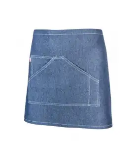 Delantal 404206 vaquero corto. Velilla