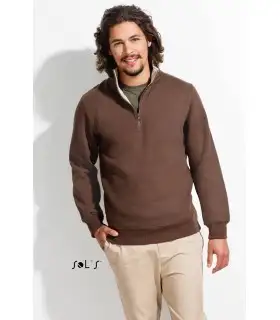 Sudadera SCOTT 47300 media cremallera unisex. Sol´s