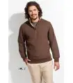 Sudadera SCOTT 47300 media cremallera unisex. Sol´s