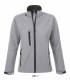 Chaqueta softshell RELAX WOMEN 46800 con cremallera. Sol´s