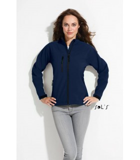 Chaqueta softshell RELAX WOMEN 46800 con cremallera. Sol´s
