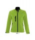 Chaqueta softshell RELAX WOMEN 46800 con cremallera. Sol´s