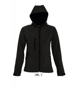 Chaqueta softshell REPLAY WOMEN 46802 con capucha. Sol´s