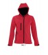 Chaqueta softshell REPLAY WOMEN 46802 con capucha. Sol´s