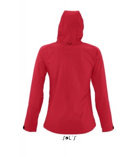 Chaqueta softshell REPLAY WOMEN 46802 con capucha. Sol´s