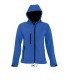 Chaqueta softshell REPLAY WOMEN 46802 con capucha. Sol´s