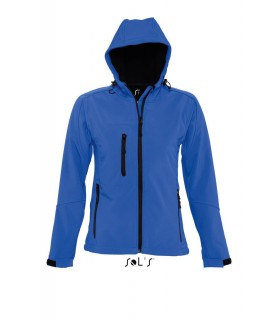 Chaqueta softshell REPLAY WOMEN 46802 con capucha. Sol´s