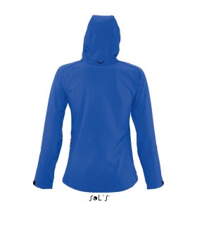 Chaqueta softshell REPLAY WOMEN 46802 con capucha. Sol´s