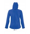 Chaqueta softshell REPLAY WOMEN 46802 con capucha. Sol´s