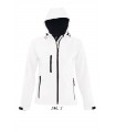 Chaqueta softshell REPLAY WOMEN 46802 con capucha. Sol´s