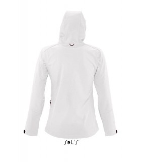 Chaqueta softshell REPLAY WOMEN 46802 con capucha. Sol´s