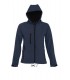 Chaqueta softshell REPLAY WOMEN 46802 con capucha. Sol´s