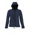 Chaqueta softshell REPLAY WOMEN 46802 con capucha. Sol´s