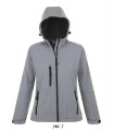 Chaqueta softshell REPLAY WOMEN 46802 con capucha. Sol´s
