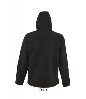 Chaqueta softshell REPLAY MEN 46602 con capucha. Sol´s