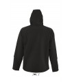 Chaqueta softshell REPLAY MEN 46602 con capucha. Sol´s