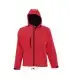 Chaqueta softshell REPLAY MEN 46602 con capucha. Sol´s