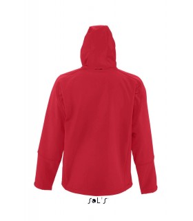 Chaqueta softshell REPLAY MEN 46602 con capucha. Sol´s