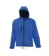 Chaqueta softshell REPLAY MEN 46602 con capucha. Sol´s
