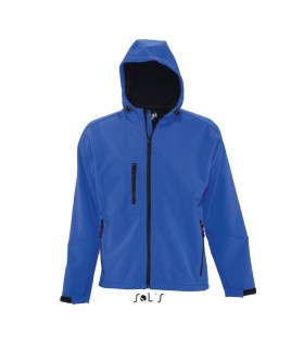 Chaqueta softshell REPLAY MEN 46602 con capucha. Sol´s