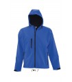 Chaqueta softshell REPLAY MEN 46602 con capucha. Sol´s